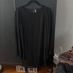 Fire Los Angeles Black Ribbed Dress